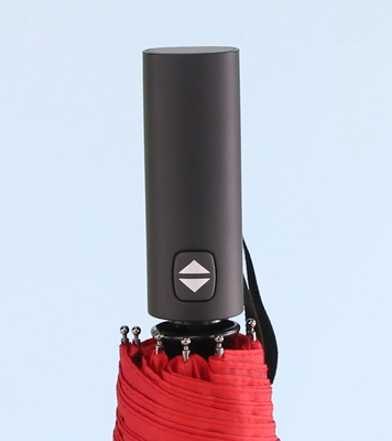 Paraguas plegable de apertura automática con cambio de impresión cuando se encuentra con paraguas de agua