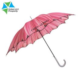 Longitud abierta los 70-100cm del rosa del paraguas del palillo del auto fuerte compacto por días lluviosos