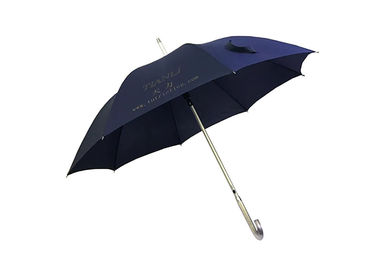 Portable impermeable de referencia de la manija de aluminio del paraguas J para los hombres de las mujeres