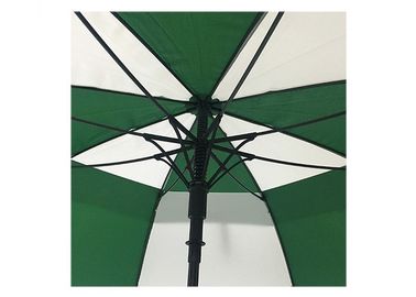Dos paraguas promocionales de encargo del toldo grande del tamaño de las capas, paraguas del estilo del golf