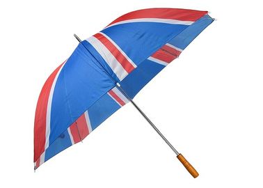 U doble provee de costillas los paraguas promocionales de los regalos del marco metálico, paraguas del estilo del golf