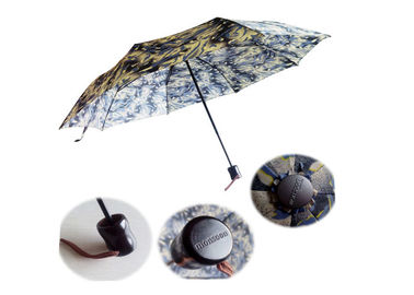 Colorido abierto fácil manual modificada para requisitos particulares del viaje del logotipo del regalo automático del paraguas