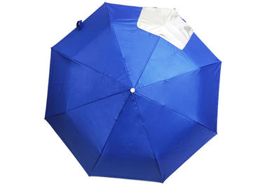 Modifique el doblez ULTRAVIOLETA de la protección para requisitos particulares 3 del paraguas creativo del bolso que imprime la pantalla de seda