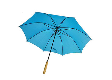 Paraguas fuerte abierto del golf del acuerdo de la prueba de la lluvia del manual para el tiempo ventoso