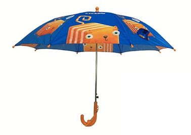 Pequeño paraguas personalizado automático de los niños para la impresión de Digitaces de la pongis de los niños