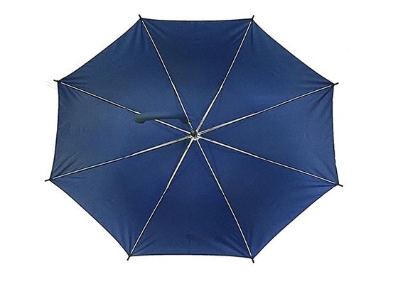 Paraguas abierto auto del palillo de J de la pongis plástica de la manija