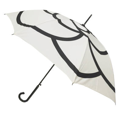Manija a prueba de viento 23&quot; de la forma de J paraguas abierto auto del palillo