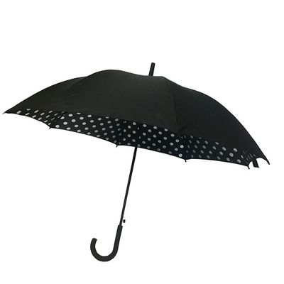 Paraguas a prueba de viento para hombre de la pongis abierta auto del diámetro el 103cm