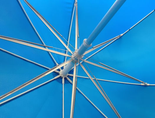 Paraguas de aluminio recto del eje del metal de BSCI 8m m