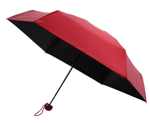Paraguas plegable fácil de la cápsula 5 de la impresión que lleva en color