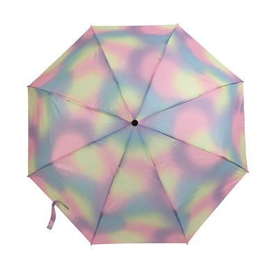 La fibra de vidrio doble provee de costillas el paraguas plegable del diámetro los 93cm