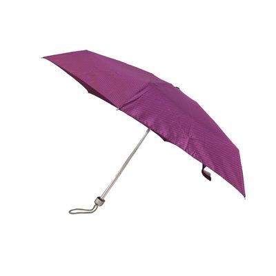 Paraguas del doblez del manual 5 del peso ligero los 90cm con el bolso portátil