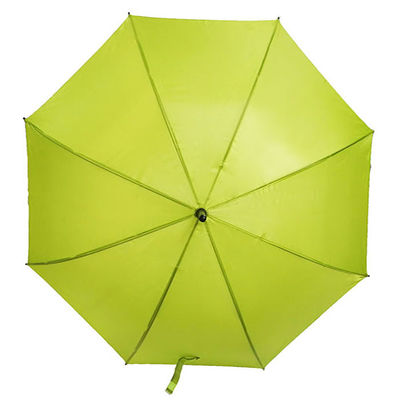 Paraguas automático del palillo de la tela de la pongis de 35 pulgadas de longitud