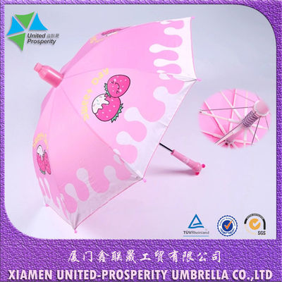 Paraguas lindo del golf de la prenda impermeable del cartón para los niños