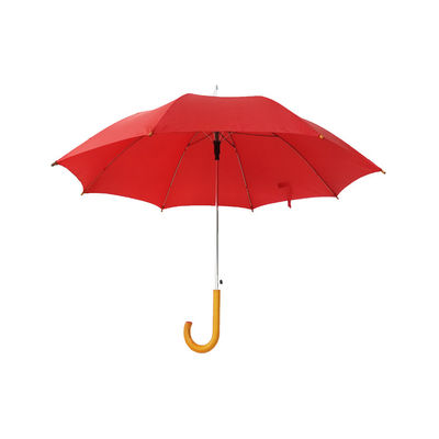 Las 23 pulgadas libre AZO J forman el paraguas abierto auto de la manija de madera