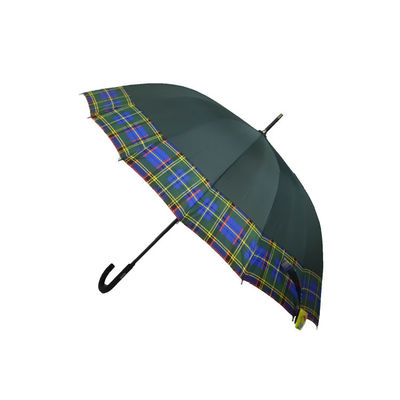 Paraguas a prueba de viento para hombre abiertos manuales del golf 16K para la publicidad al aire libre
