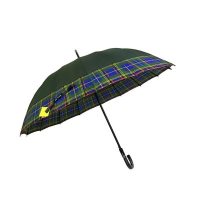 Paraguas a prueba de viento para hombre abiertos manuales del golf 16K para la publicidad al aire libre