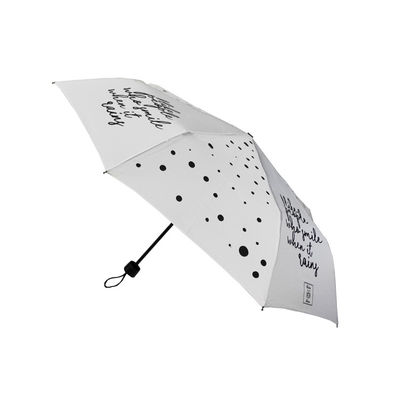 Cierre abierto auto Mini Folding Umbrella Digital Printing de 8 costillas con el bolso de compras