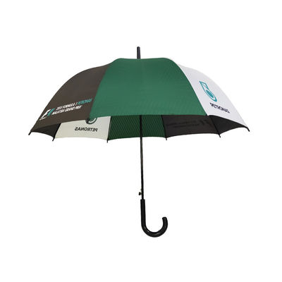 Costillas a prueba de viento Logo Golf Umbrellas For Advertisement de encargo de 23 pulgadas 8