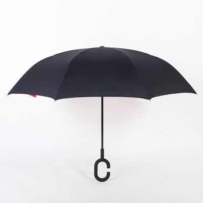 La tela invertida reversa BSCI de la pongis del paraguas de la capa doble aprobó