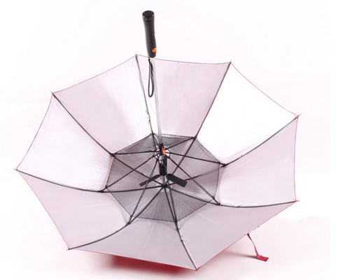 fan del paraguas de la ráfaga del verano de la pongis 190T con la manija plástica