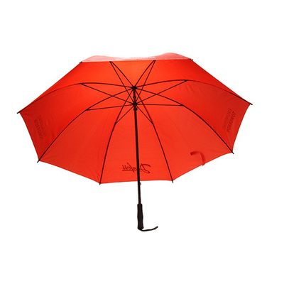 Paraguas impreso promocional del golf de BSCI con el eje del metal de 8m m
