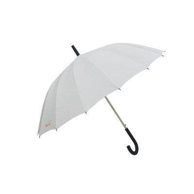 Paraguas de golf de promoción recta Pongee 190T 16K