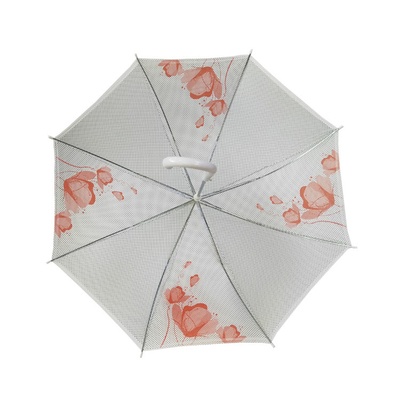 Digitaces que imprimen el paraguas recto a prueba de viento de las señoras