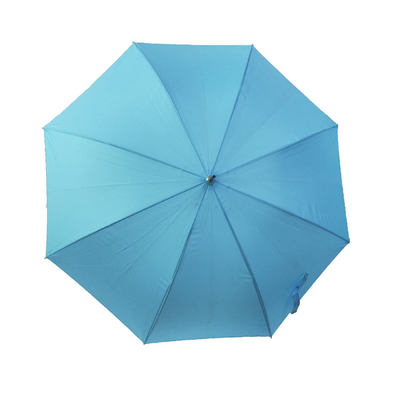 Paraguas impermeable recto de la pongis del OEM con la manija de aluminio