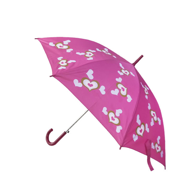 Digitaces a prueba de viento que imprimen el paraguas recto abierto auto para las mujeres