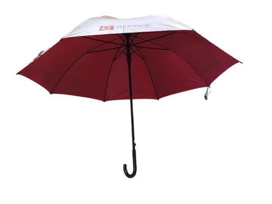 Paraguas de Sun de capa ULTRAVIOLETA abierto auto de la tela del diámetro el 120cm con el eje de la fibra de vidrio