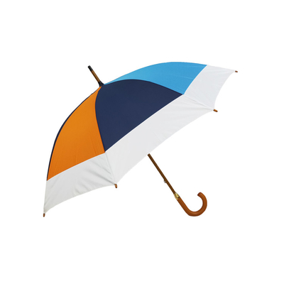 Paraguas de madera de encargo del palillo de Logo Windproof 23inch