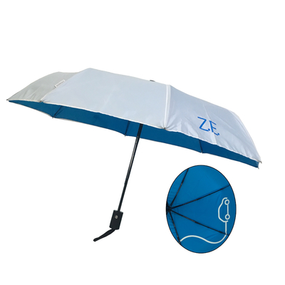 Pongis cercana abierta auto 190T paraguas de la promoción de dos capas