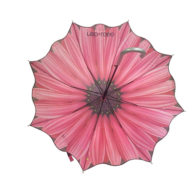 La flor creativa EN71 formó 3 el paraguas plegable 23 Inchx8K para las señoras
