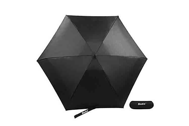 Paraguas cercano abierto modificado para requisitos particulares del bolsillo del manual de aluminio del paraguas de la impresión del logotipo