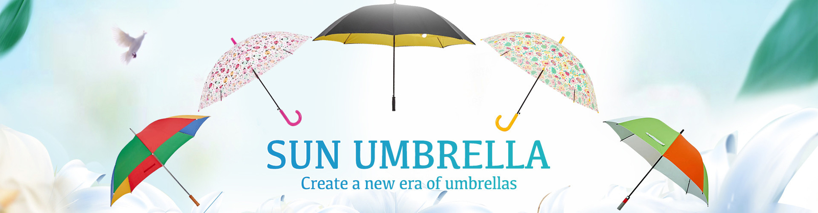 paraguas compacto del golf