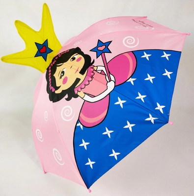 El modelo animal personalizado del paraguas 3D de las muchachas de los muchachos encuadierna el paraguas animal lindo de los niños de los niños