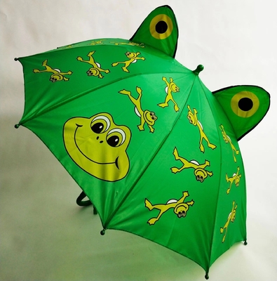 El modelo animal personalizado del paraguas 3D de las muchachas de los muchachos encuadierna el paraguas animal lindo de los niños de los niños