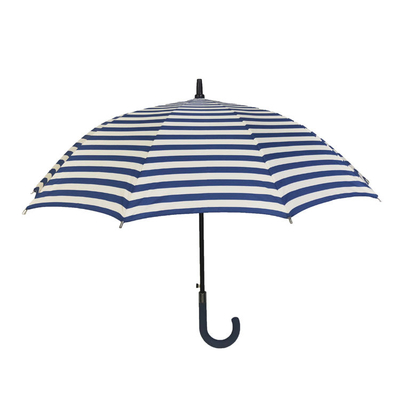 Paraguas abierto auto del parasol del marco de la fibra de vidrio del paraguas de 10 costillas
