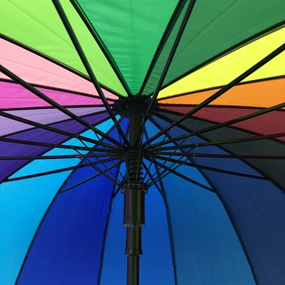 8 Poniente de golf de color arco iris redondo con costillas