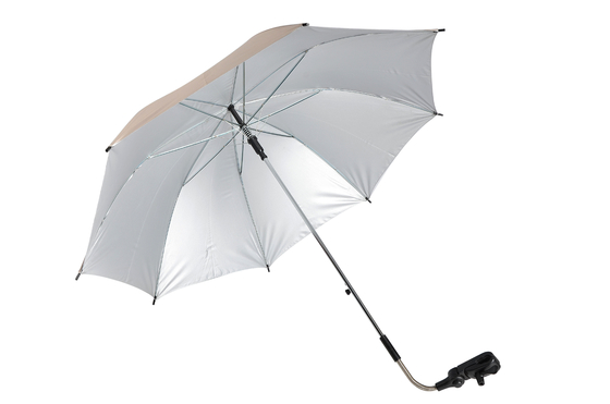 Umbrillo de golf redondo compacto de 130 cm con 8 costillas