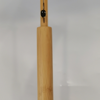 Protección del medio ambiente Super ligero sombrilla de madera costillas de fibra de vidrio auto abierto 23 pulgadas 8 paneles