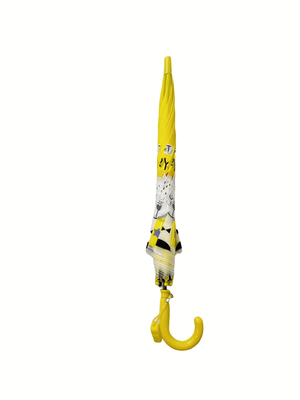2025 Nuevo diseño OEM 19 pulgadas Cúpula de cartón y animales Super impermeable Paraguas para niños POE PVC
