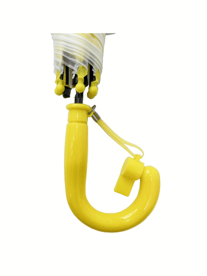 2025 Nuevo diseño OEM 19 pulgadas Cúpula de cartón y animales Super impermeable Paraguas para niños POE PVC