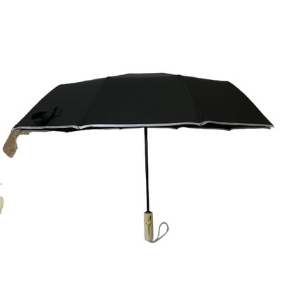 Reflective Piping  Folding Umbrella  Men Design Closed Length 32cm