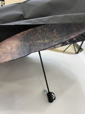 Compact Golf Umbrella with 130cm Open Diameter 705g Weight and 96cm Closed Length for Golf Tournaments