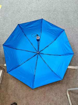 21-inch 8-Rib Reinforced Frame Reverse Umbrella with UPF 50+ UV Protection and Manual Folding Design