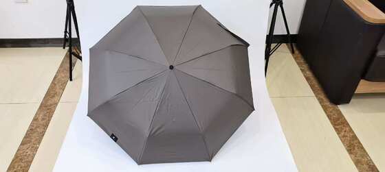 Paraguas automático con varillas de fibra de vidrio, tejido pongee 190T y función de apertura y cierre automático