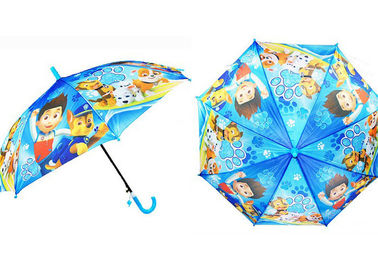 Paraguas abierto automático del tamaño del niño, impresión del diseño de la moda de los muchachos del paraguas de los niños