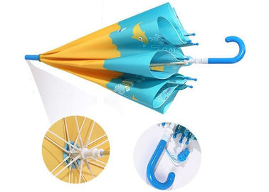 Un paraguas lindo más fuerte de los niños, pequeño paraguas para la impresión a todo color de la pongis de los niños